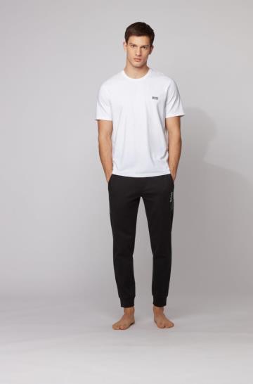 Koszulki BOSS Loungewear Białe Męskie (Pl84129)